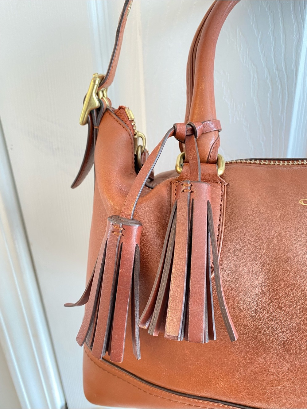 Vintage Coach Legacy Candace Carryall Coach-21132 Good Condition clean interior - Picture 12 of 15